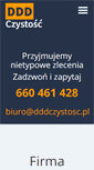 Mobile Screenshot of dddczystosc.pl